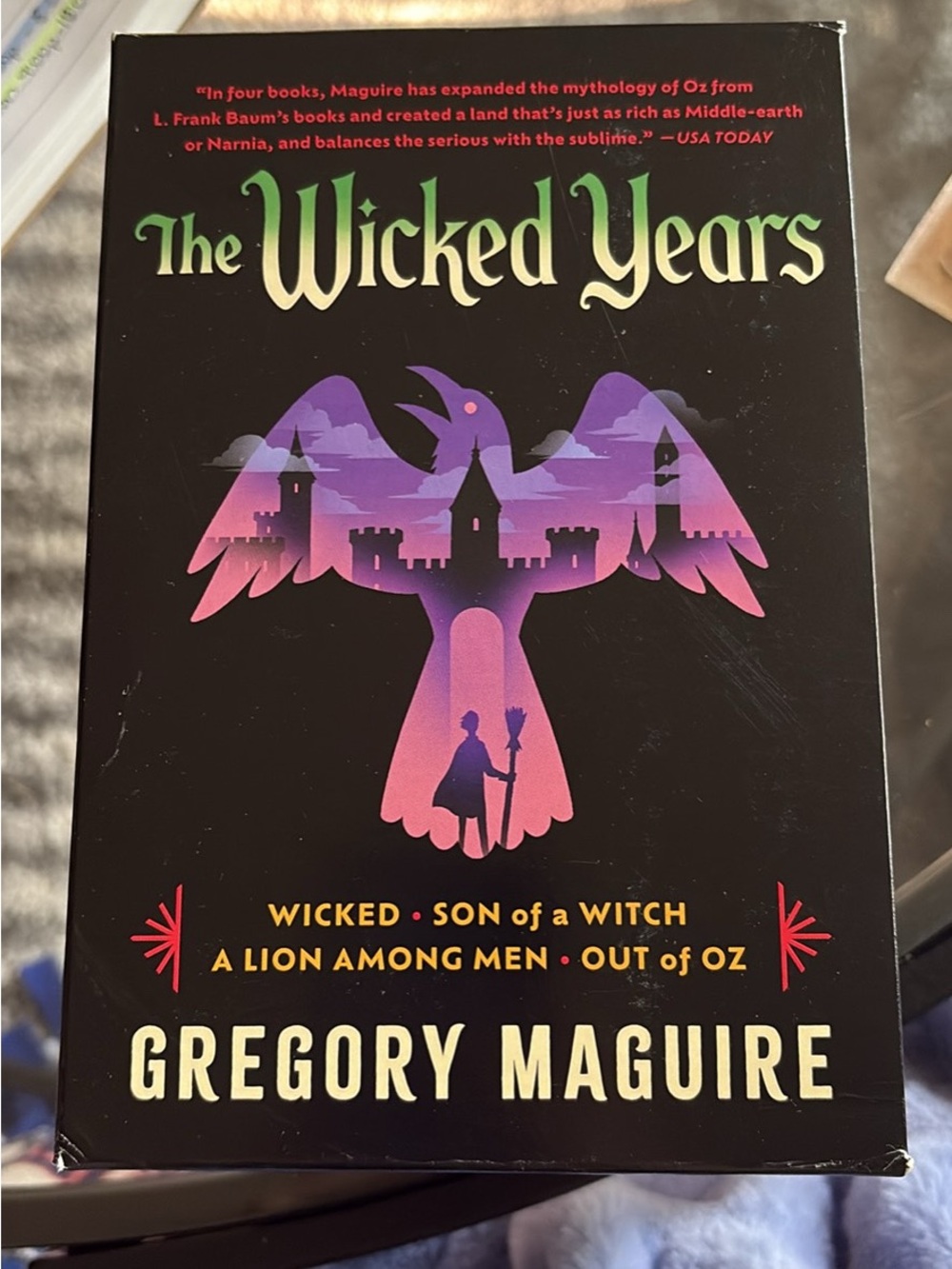 "The Wicked Years" Box Set - Black with Purple Artwork
